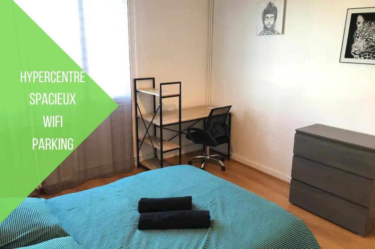 Le Voltaire -2 Chambres- 70M2- Hypercentre-Parking-Wifi Fibre- Nouvelle Literie Тарб Екстер'єр фото